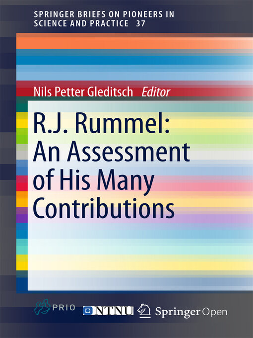 Title details for R.J. Rummel by Nils Petter Gleditsch - Available